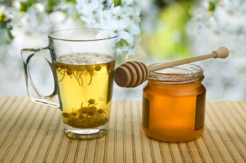 honey herbal tea for parasites