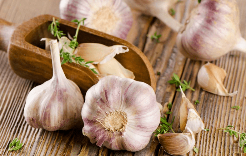 garlic to eliminate parasites